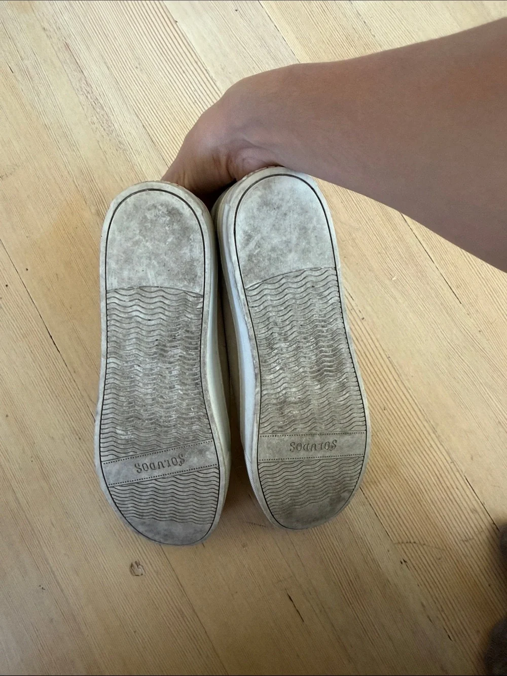 Soludos Tan Suede Platform Ibiza Sneaker